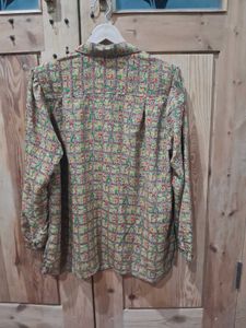 Vintage Patterned Blouse