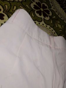 White Casual Pants