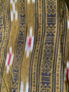 Boho Print Sleeveless Button-Up Blouse