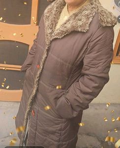 Stylish Brown Puffer Coat
