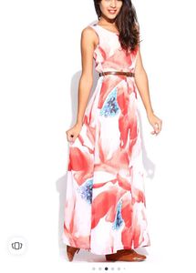 ONLY brand multicoloured long maxi dress