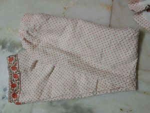 Designer Kurta with Floral Print