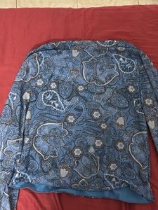 Blue Savana Party Top