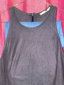 MANGO grey Sleeveless Top Allen solly Denim Jeans
