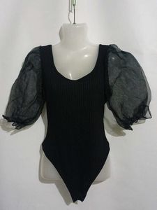 DAMN CUTE BLACK BODYSUIT