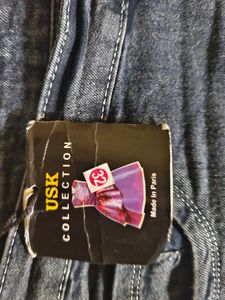 Straight Women Jeans ( Granite Black)