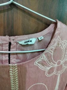 Elegant Floral Print Kurta