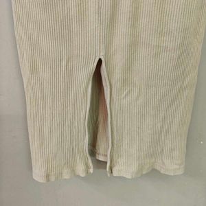 h&amp;m Ribbed Knit Long Sleeve Maxi Dress