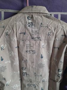 Men's Graphic Print Long Sleeve Shirt