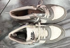 Stylish Grey and White Sneakers
