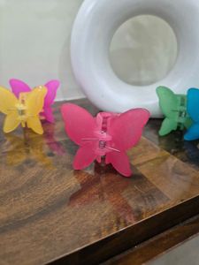 Butterfly Hair Claw Clips Set