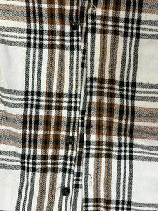 Chic Plaid Button-Up Shirt