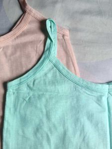 spaghetti strap cotton camisole 3 pieces