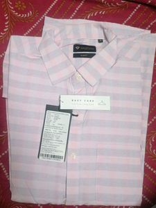 Men's Pink Striped Slim Fit Shirt