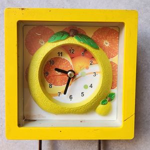 Yellow Table Clock