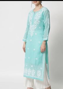 Beautiful Cotton Chikankari Kurta