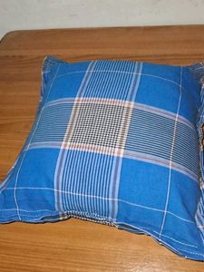 Blue Plaid cushion  takiya 💙