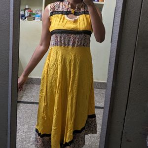 Yellow Kurti
