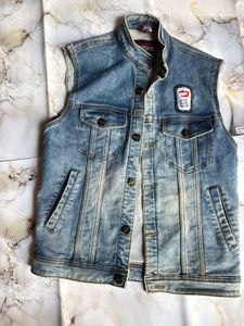 Diesel Denim half sleeve jacket