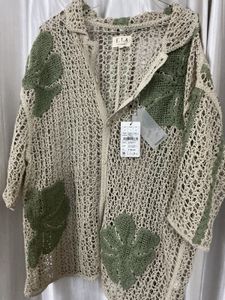 WESTSSIDE Crocheted Knit Cardigan or shirt