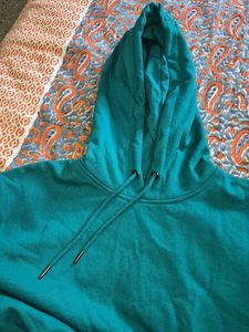 Teal Pullover Hoodie