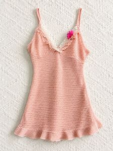 Crochet Babydoll Nightgown
