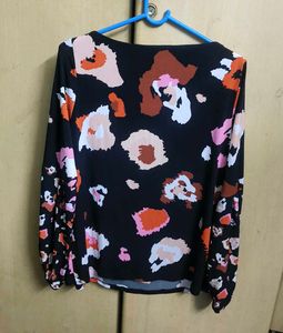 Stylish Printed Long Sleeve Top