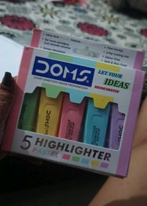 DOMS Pastel Highlighters Set