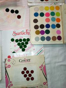 Bindi collection multicolour colourful red black