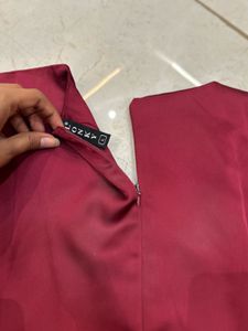 Elegant Maroon Top