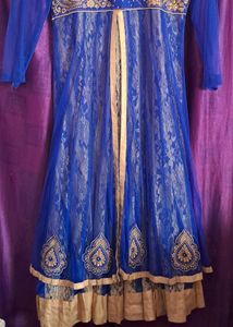Net Anarkali Gown