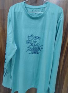 Ketch Teal Blue Long Sleeve T-Shirt