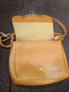Stylish Tan Shoulder Bag With Free Gift 🎁