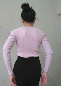 Ribbed Long Sleeve Bodysuit