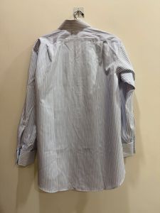 Marks &amp; Spencer  100% Cotton Striped Formal Shirt