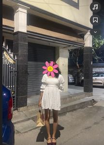 White Linen Summer Dress