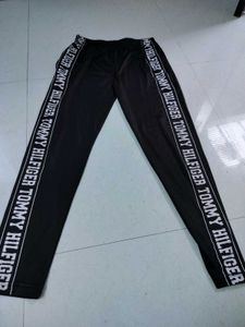 Tommy Hilfiger Black Logo Tape Pants