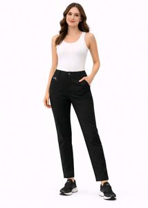 Classic Black Straight Leg Pants