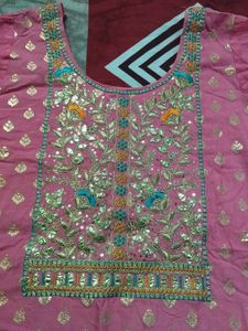 Embellished Pink suit