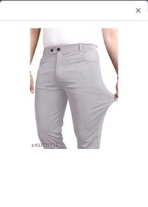 COMBRAIDED Men's Grey Athletic Pants
