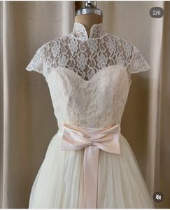 Elegant Lace &amp; Tulle Party Dress