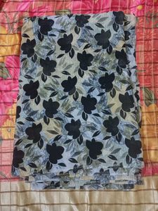 Velvet Black Saree