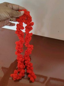 Handmade floral Red Gajra