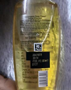 Neutrogena Deep Clean Facial Cleanser