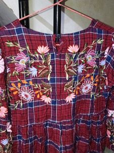 Embroidered Kurta