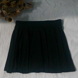 Black Mini Skirt with build in shorts