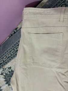 off white wide leg jeans