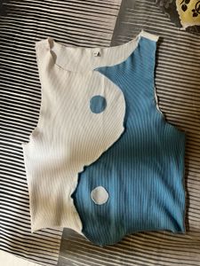 Yin Yang Crop Tank Top