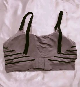DKNY Striped Bra