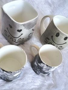 ❤️Cute Decorative Coffee Mugs (Set of 4)🎀